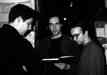Chris, Nick & Stuart consult the Bible / Key Log